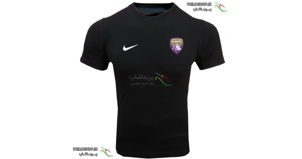 تیشرت هواداری تیم فوتبال العین امارات، مشکی، آستین کوتاه